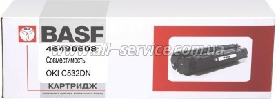  BASF OKI C532/ 542/ MC563/ 573  46490608 Black (BASF-KT-46490608)