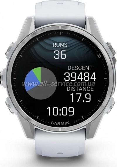 - Garmin fenix 8 43mm, AMOLED, Glass, BareSS/Whitestone, WhitestoneBn (010-02903-00)