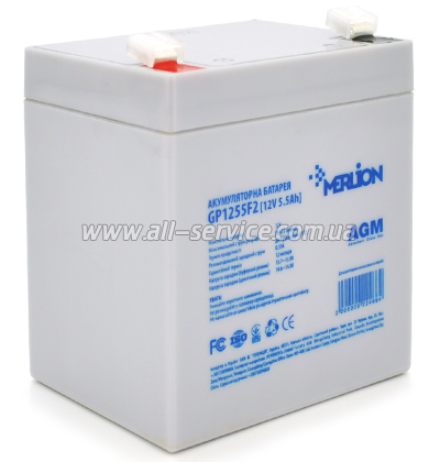   Merlion 12V 5.5Ah (GP1255F2)