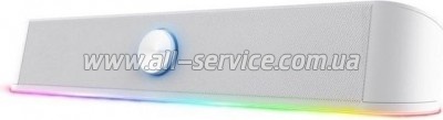   Trust GXT 619W Thorne RGB Illuminated Soundbar White (25110)