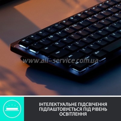  Logitech MX Mechanical Mini Illuminated UA Graphite (920-010782)