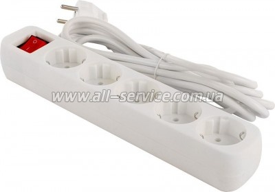 ������� ������ ColorWay CW-PSEA53W, 5 �������/ 3M white (CW-PSEA53W)