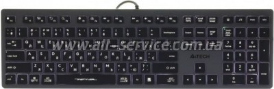  A4Tech FX60 USB Grey White backlit