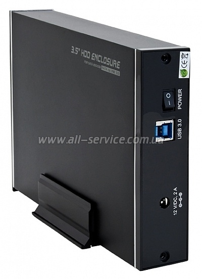 ������ ��� 3.5" HDD/ SSD CHIEFTEC External Box CEB-7035S, aluminium/ plastic, USB3.0, RETAIL (CEB-7035S)