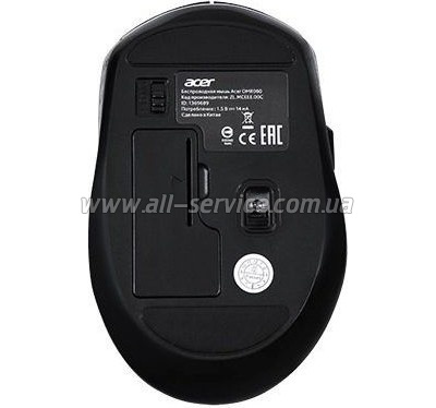  Acer OMR060 Wireless Black (ZL.MCEEE.02E)