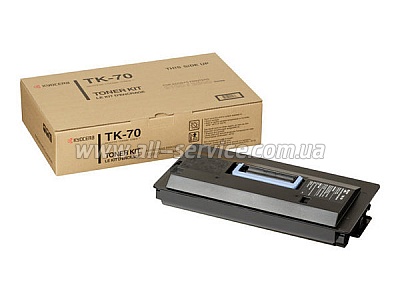 Тонер-картридж Kyocera Mita TK-70 для FS-9500 /9120 /9520DN Black туба (370AC010) Тонер-картридж Kyocera Mita TK-70 для FS-9500 /9120 /9520DN Black туба (370AC010)