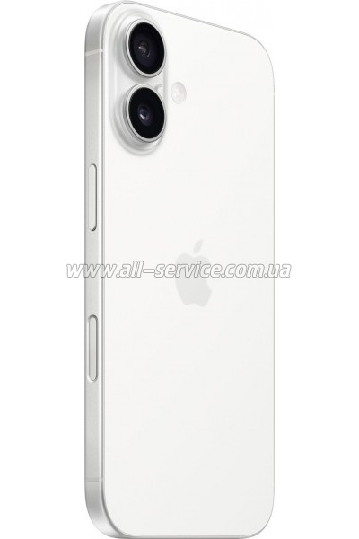   Apple iPhone 16 128GB White (MYE93)