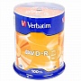  DVD Verbatim 4.7Gb 16X CakeBox 100 (43549)