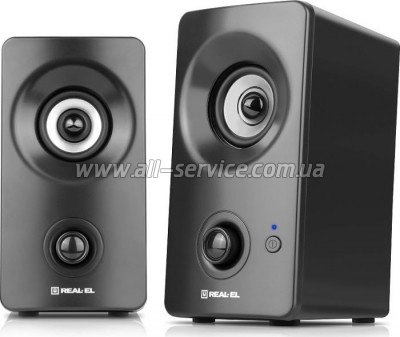   REAL-EL S-405 USB Black (EL121100016)
