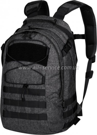  Helikon-Tex 21 Backpack - Nylon Polyester Blend - Melange Black-Grey (PL-EDC-NP-M1)