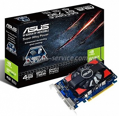  ASUS nVidia PCI-E GT730-4G DDR3 (90YV06M0-M0NA00)
