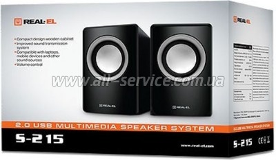   REAL-EL S-215 black