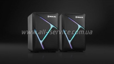   REAL-EL S-75 Black (EL121100015)