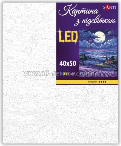 ������� �� ������� Santi ����� ����� �� ������� 40�50�� LED (956653)