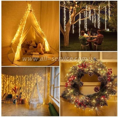 �������� ColorWay ������� LED 200 6� ������ ������ ������ ���� 220 V (CW-G-200L6VC)