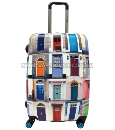 Чемодан SAXOLINE BLUE Doors (B07HC.71 01) Чемодан SAXOLINE BLUE Doors (B07HC.71 01)