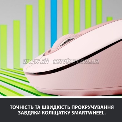  Logitech Signature M650 Wireless Rose (910-006254)
