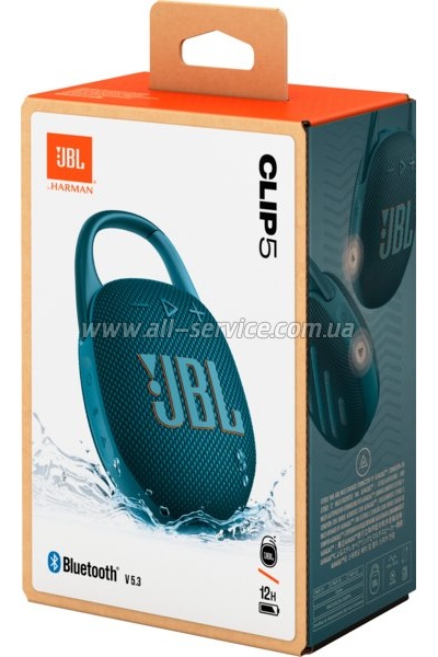   JBL Clip 5 Blue (JBLCLIP5BLU)