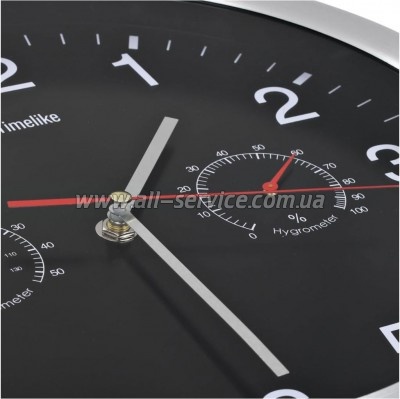   Esperanza Wall Clock Washington 30 Black (EHC008K)