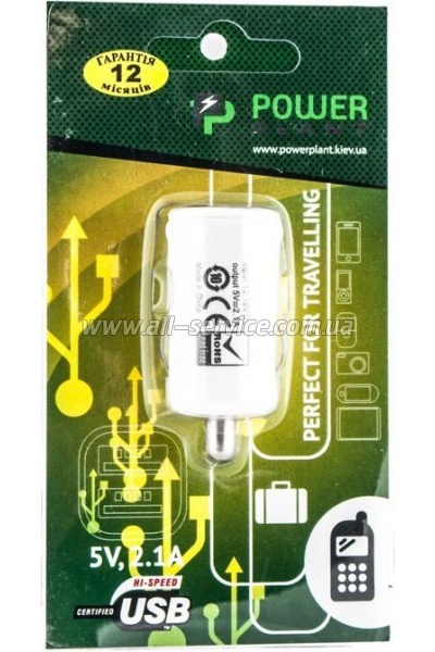 �������� ������� PowerPlant 1*USB, 2.1A (DV00DV5037)