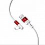 ���� ������ USB 2.0 AM to USB-C 1.0m 90� corner NB152 white XO (6920680872503)