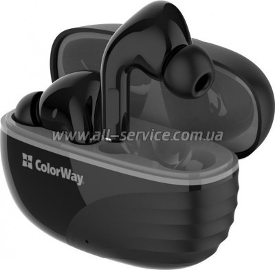 �������� ColorWay Slim TWS-5 Earbuds Black (CW-TWS5BK)