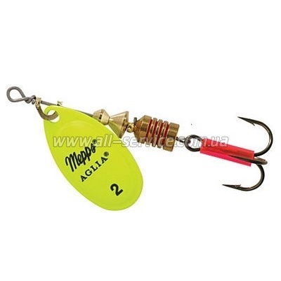 Блесна Mepps Aglia Fluo chartreuse 4.5гр №2 (30166 102) Блесна Mepps Aglia Fluo chartreuse 4.5гр №2 (30166 102)