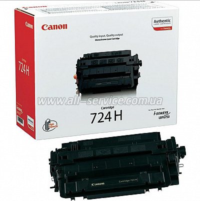  Canon 724H  LBP-6750dn/ 6780/ MF-512/ 513 (3482B002)