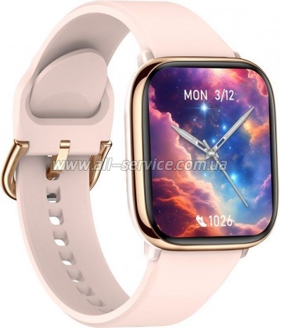 - Gelius Pro GP-SW014 (Amazwatch GTi) Gold Rose