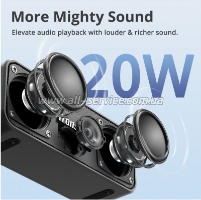   Tronsmart T2 Plus Upgraded Black (1019754)
