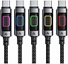 ���� ������ USB-C to USB-C 1.2m 60W black Acefast (6974316284666)