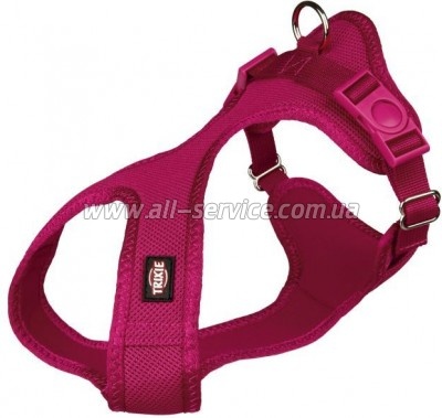 Шлей для собак Trixie Soft мягкая XXS-XS 25-35 см/15 мм фуксия (4047974162484) Шлей для собак Trixie Soft мягкая XXS-XS 25-35 см/15 мм фуксия (4047974162484)