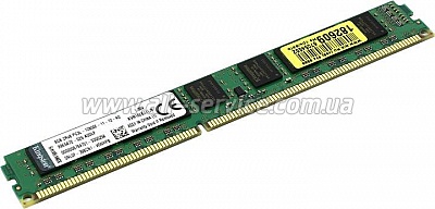 Память Kingston DDR3 1600 8GB ECC, 1.35V, VLP (KVR16LE11L/8) Память Kingston DDR3 1600 8GB ECC, 1.35V, VLP (KVR16LE11L/8)