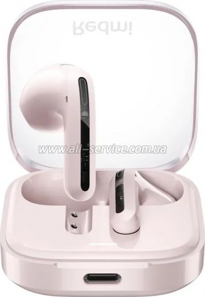  Xiaomi Redmi Buds 6 Active Transparent Pink (1071780)