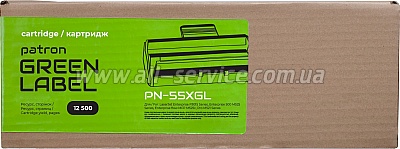 �������� Green Label Patron HP LJ P3015/ CE255X (PN-55XGL)