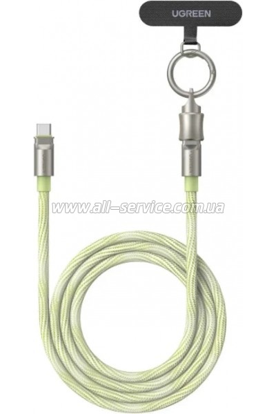 ���� ������ USB-C to USB-C 1.2m 60W green Ugreen (35500)