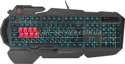  A4Tech Bloody B318 Black USB Black (Bloody B318 Black LK Black)