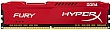  8GB Kingston HyperX Fury DDR4 2933 CL17 Red (HX429C17FR2/8)