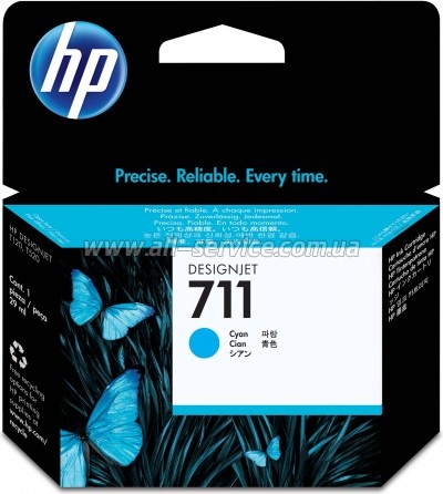  HP 711 DesignJet 120/ 520 Cyan (CZ130A)
