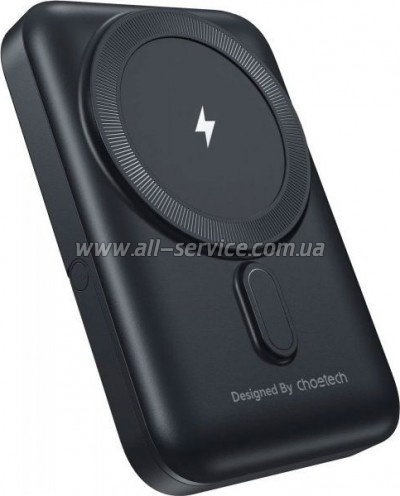   Choetech Magnetic Wireless 10000mAh Black (B743-CCBK)