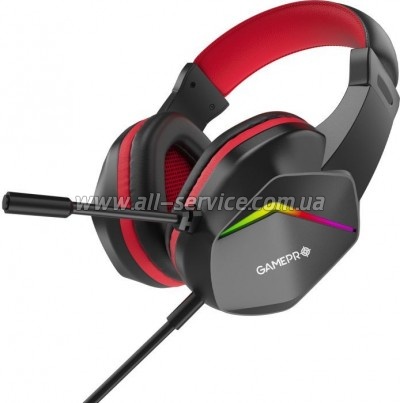  GamePro HS311 RGB Black/Red (HS311)