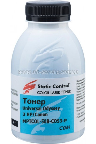  SCC Universal Odyssey 3 HP/ Canon  40 cyan (MPTCOL-40B-COS3-P)