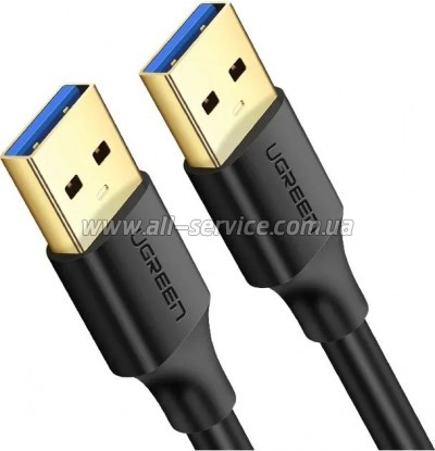 ���� ������ USB 3.0 AM/AM 2.0m US128 black Ugreen (10371)