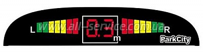 Парктроник ParkCity Jupiter 420/403W LW серебро Парктроник ParkCity Jupiter 420/403W LW серебро