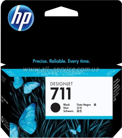  HP 711 DesignJet 120/ 520 Black (CZ129A)