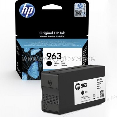  HP 963 Officejet Pro 9010/ 9013/ 9020/ 9023 Black (3JA26AE)