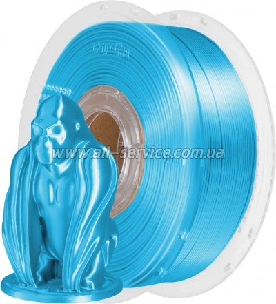 ������� ��� 3D-�������� AzureFilm PLA SILK 1,75mm 1kg Sky Blue (FL171-5015)