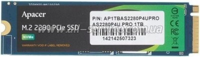 SSD  1TB Apacer AS2280P4U Pro  M.2 2280 (AP1TBAS2280P4UPRO-1)