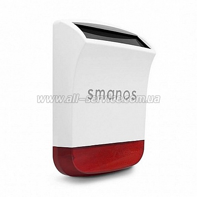 Smanos Wireless Solar-Powered Siren (SS2603 )