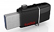 16GB SanDisk USB 3.0 Ultra Dual Drive OTG Black (SDDD2-016G-GAM46)